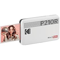 美品　KODAK Mini 2 Retro おまけフィルム90枚付き KODAK Mini 2 レトロ 4PASS スマホプリンター 8枚+30枚バンドル